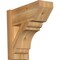 Ekena Millwork Olympic Slat Rough Sawn Outlooker, Western Red Cedar, 8"W x 18"D x 18"H OUT08X18X18OLY06RWR - alternate 1